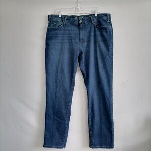 Charisma 34 Heritage Mens Denim Blue Comfort Rise Classic Jeans Size W42xL32